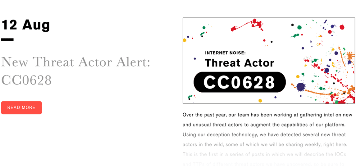 New Threat Actor Alert: CC0628