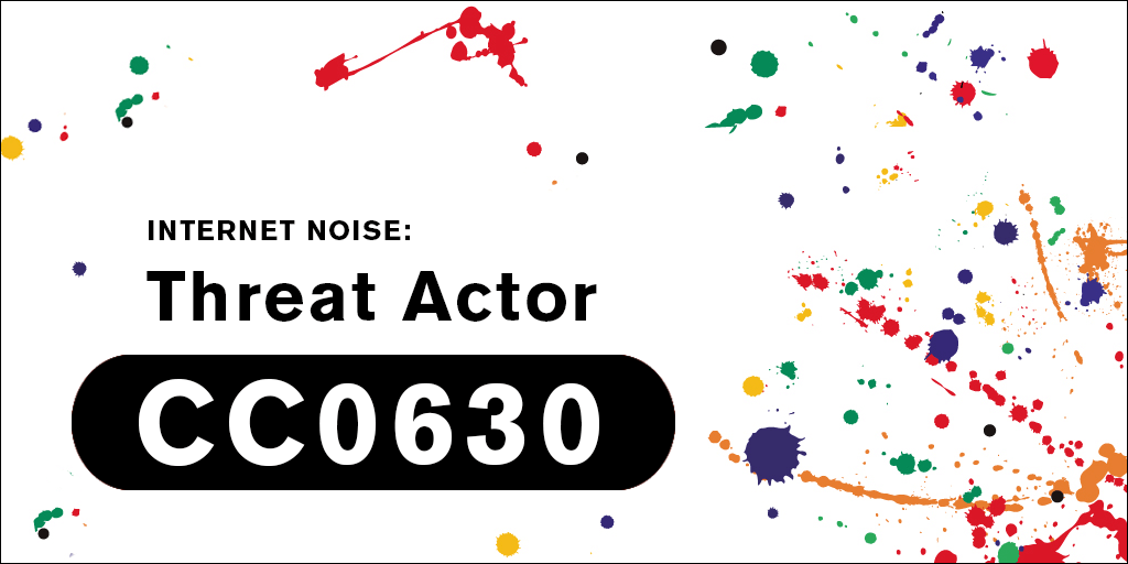 Internet Noise: Threat Actor CC0630