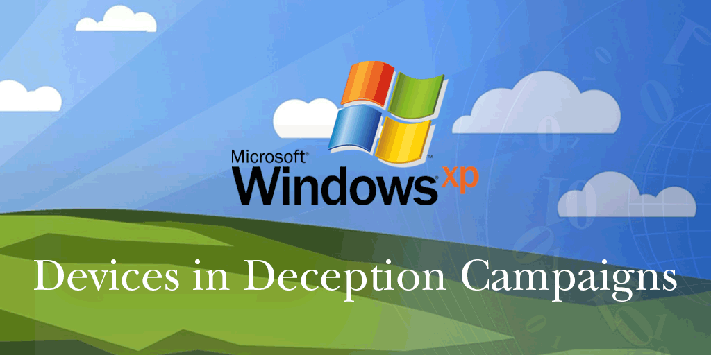 Windows devices in Deception Campaigns