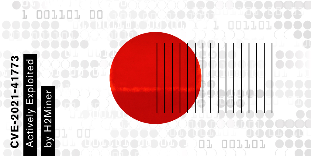 CVE-2021-41773 Actively Exploited by H2Miner
