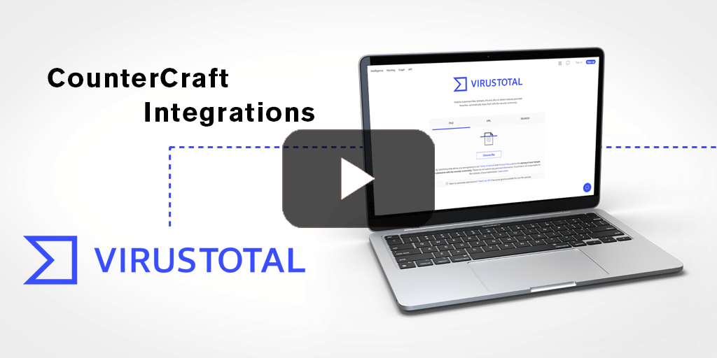 CounterCraft Integrates With… VirusTotal