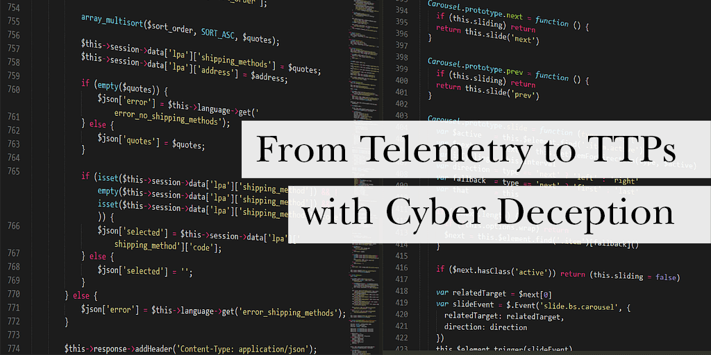 From Telemetry to TTPs: a Sample Analysis of a Mining Linux Botnet, Using Cyber Deception