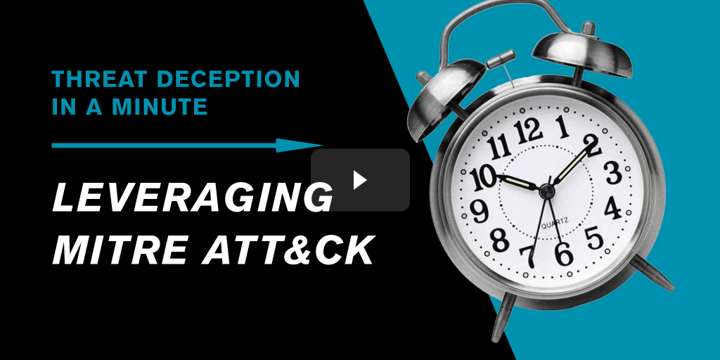 Leveraging MITRE ATT&CK | Threat Deception in A Minute