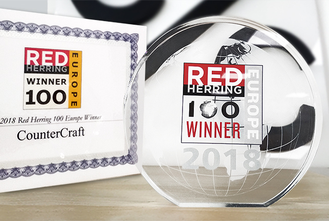 CounterCraft secures Red Herring Europe and Info Security Product Guide Awards