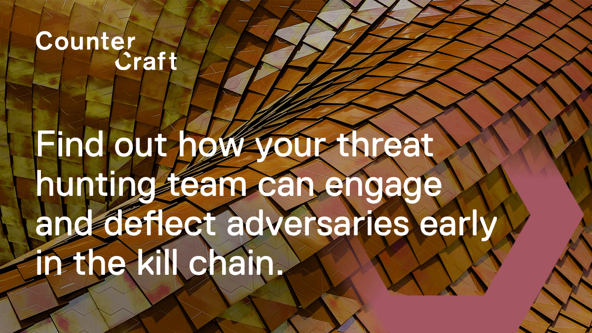 Threat Hunting With Deception Technology | CounterCraft