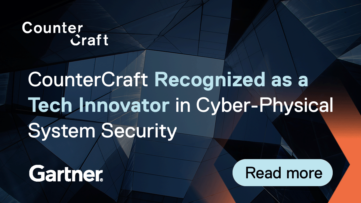 Gartner® Deception Technology CounterCraft