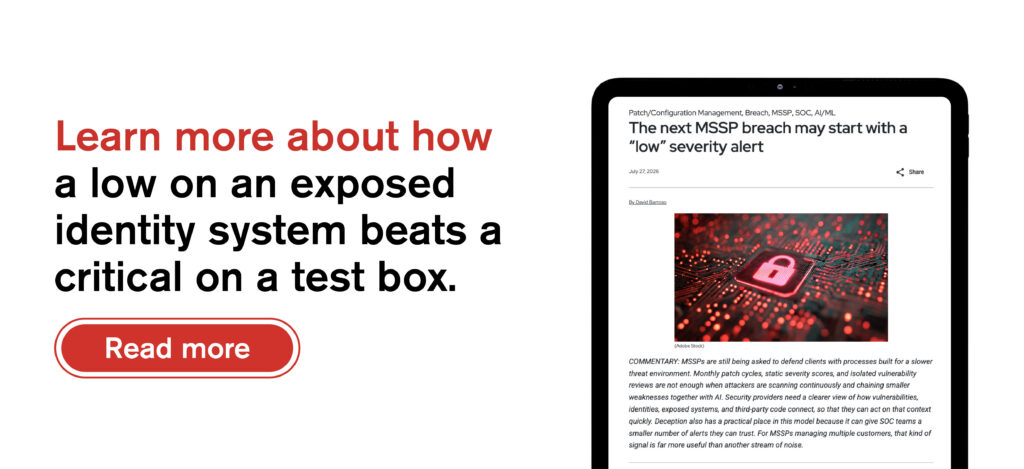 deception technology for MSSPs