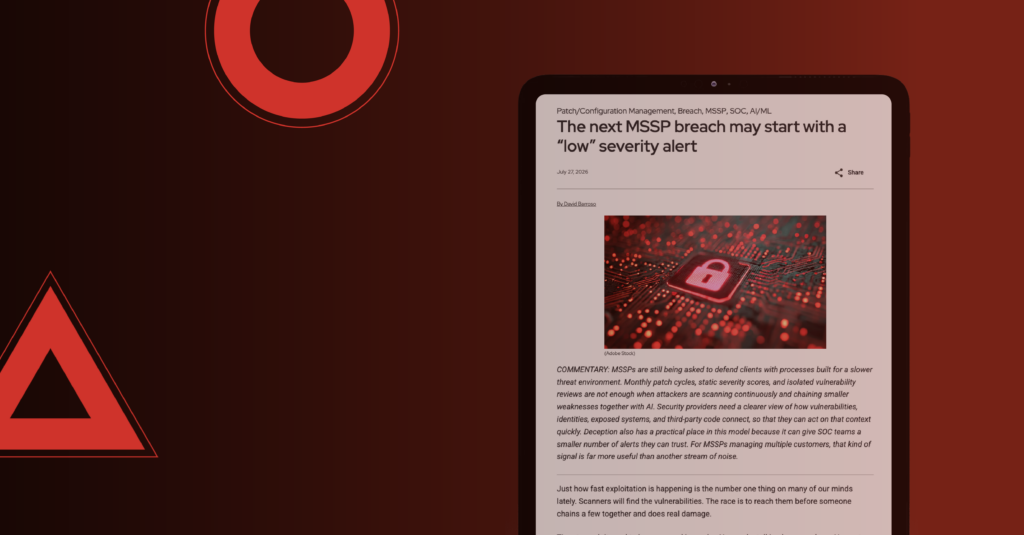 deception technology for MSSPs
