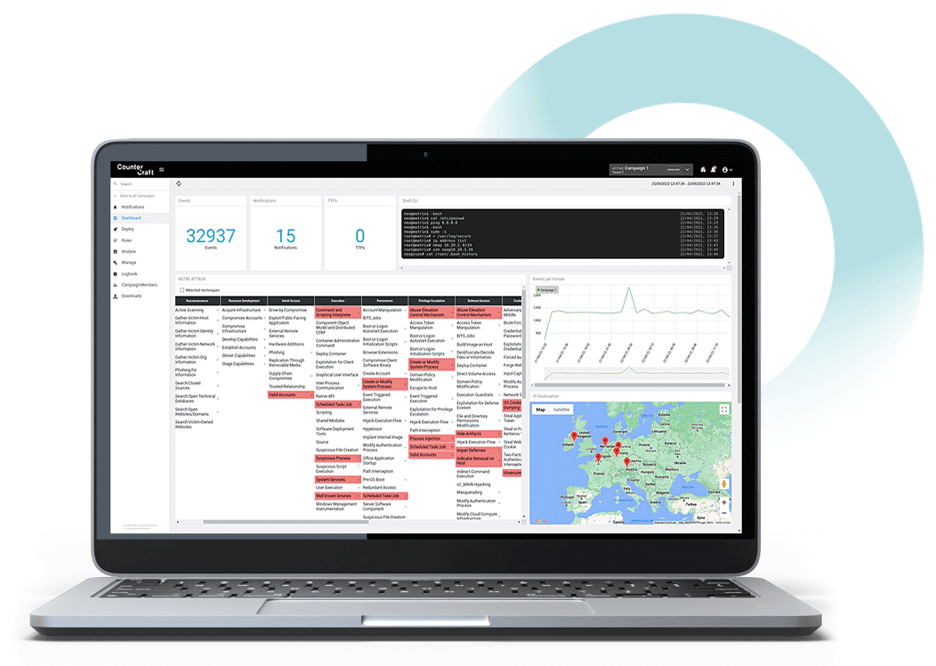 Threat Hunting With Deception Technology | CounterCraft